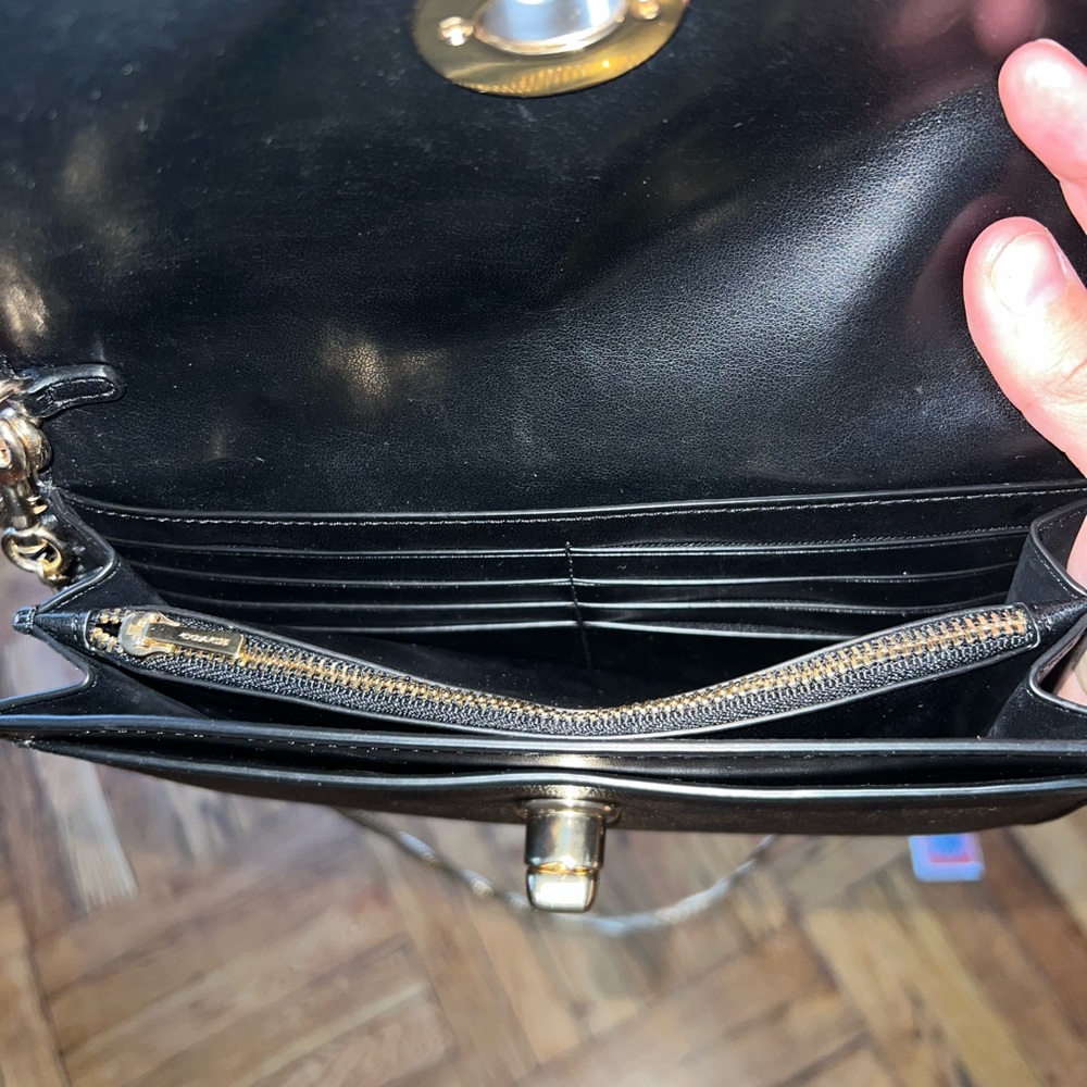 Coach Leather Logo Crossbody Bag - Picture 9 of 9